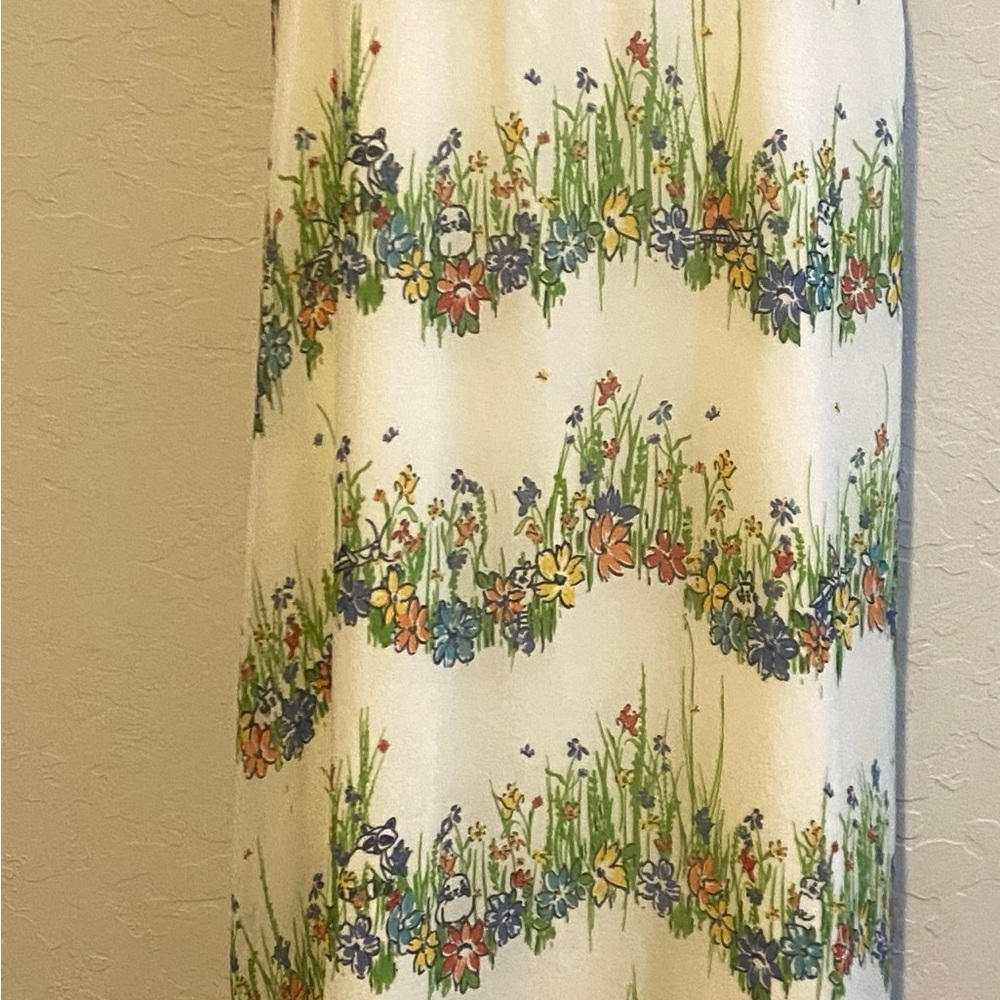 Fun floral and animal printed dress